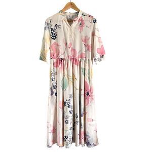 Floral Printed Midi Dress
